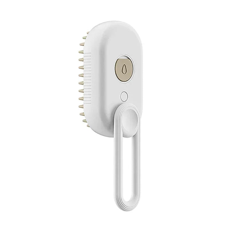 3 in 1 Pet Steam Brush Cat Dog Steamy Spray Massage