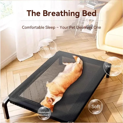 Breathable Dog Bed Summer Camping Cot for Large Dogs