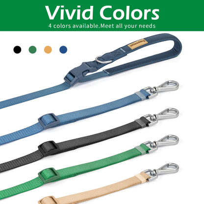 3M 5M Double Handle Hands Free Crossbody Dog Leash Adjustable