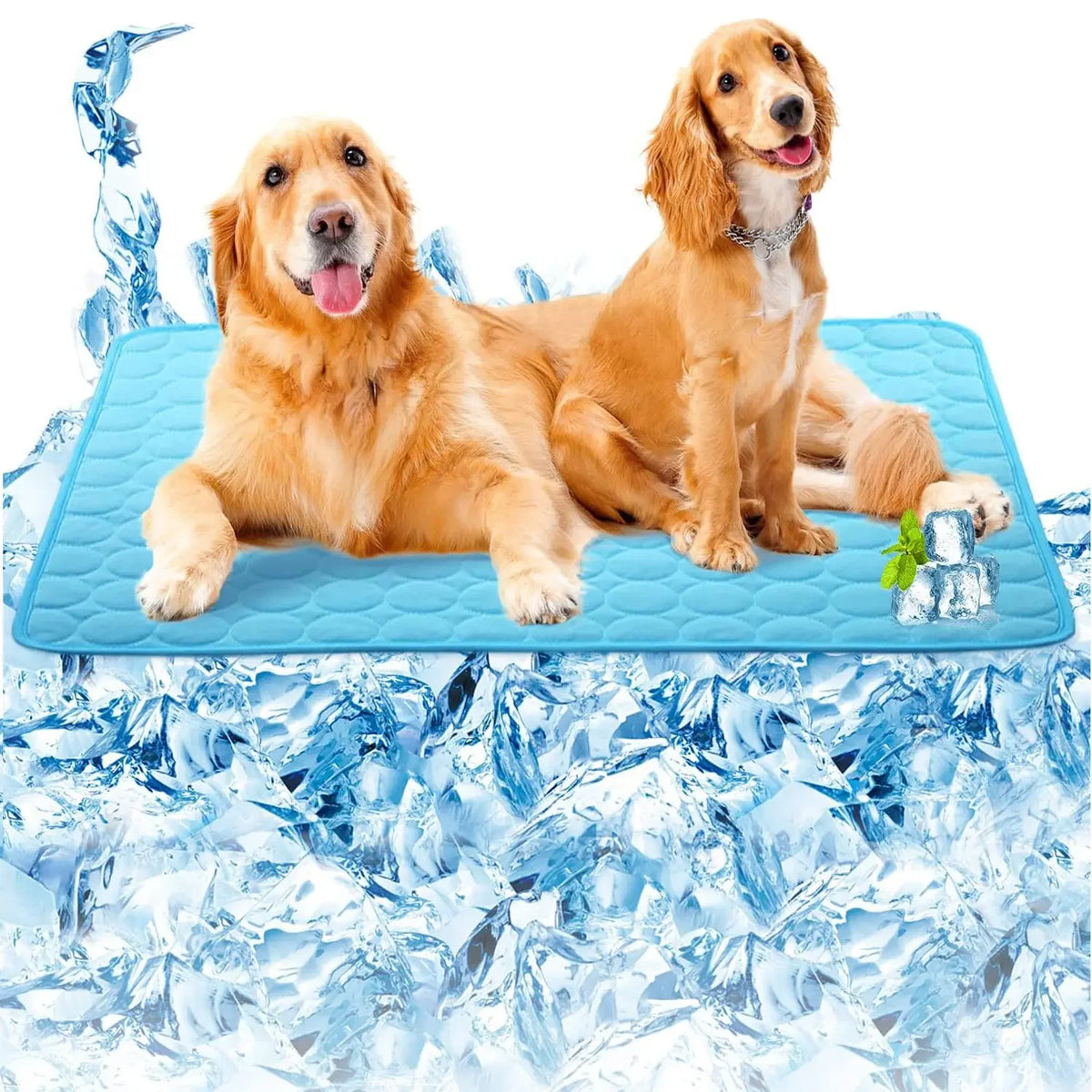 NONOR Dog Cooling Mat Summer Pet Bed for Dogs Cats Kennel Pad