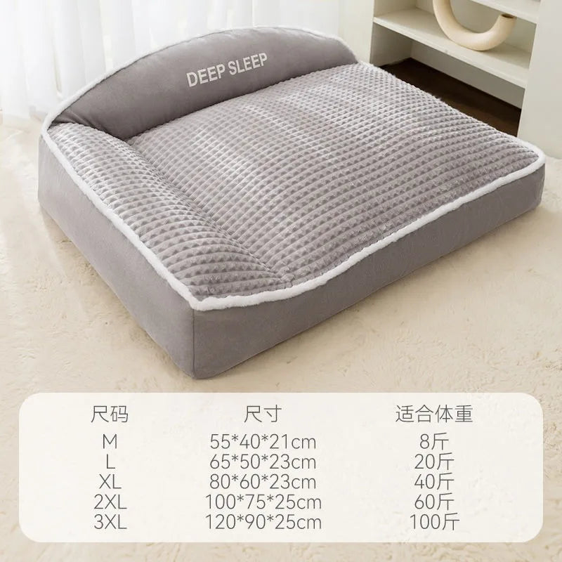 New Cat Bed Dog Pet Bed Kennel Non-Slip Winter Warm Small Dog