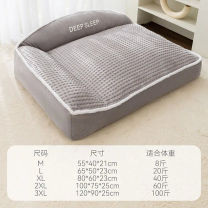 New Cat Bed Dog Pet Bed Kennel Non-Slip Winter Warm Small Dog
