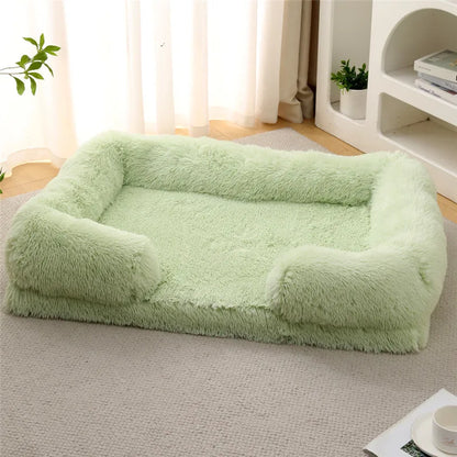 Luxury Winter Warm Large Dog Sofa Bed Dog Kneel Cat Mats House Cushion