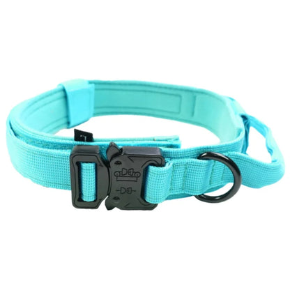 Outdoor Tactical Dog Collar Metal Buckle Collar for Dog Pet