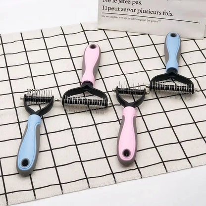 Pet Cat Hair Removal Comb Brush Dog Grooming Shedding Tools