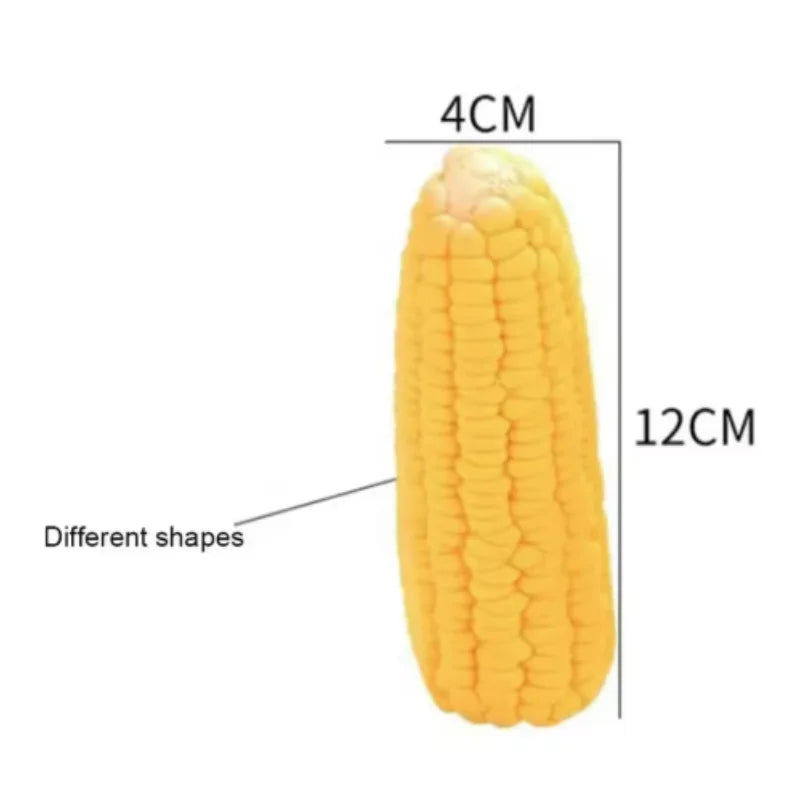 Sound Corn Dog Toys for Puppies Grinding Teeth Cleansing
