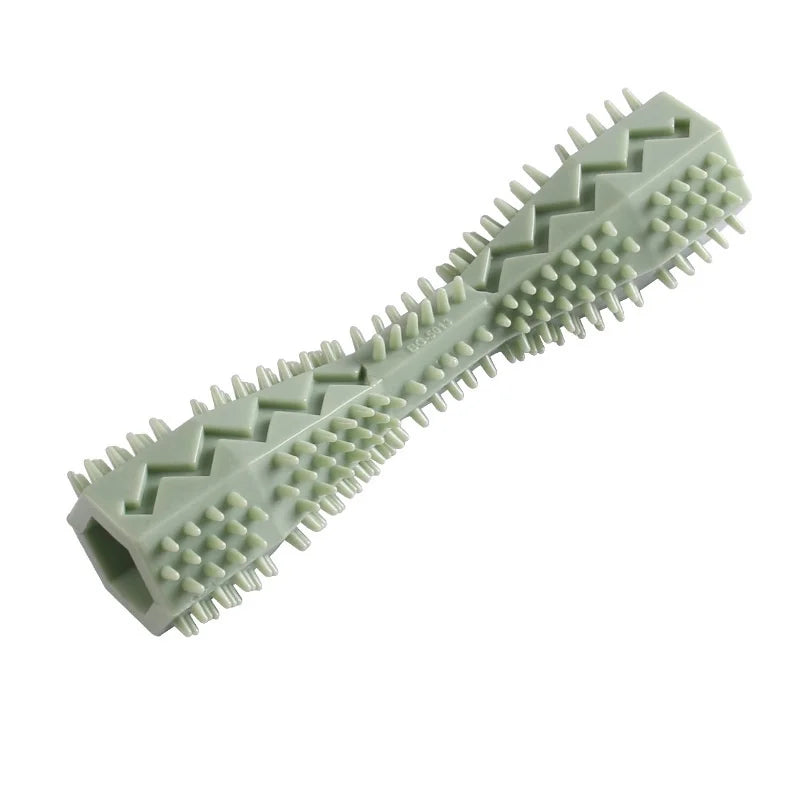 Dog Toothbrush Durable Dog Chew Toy Stick Soft Rubber Tooth