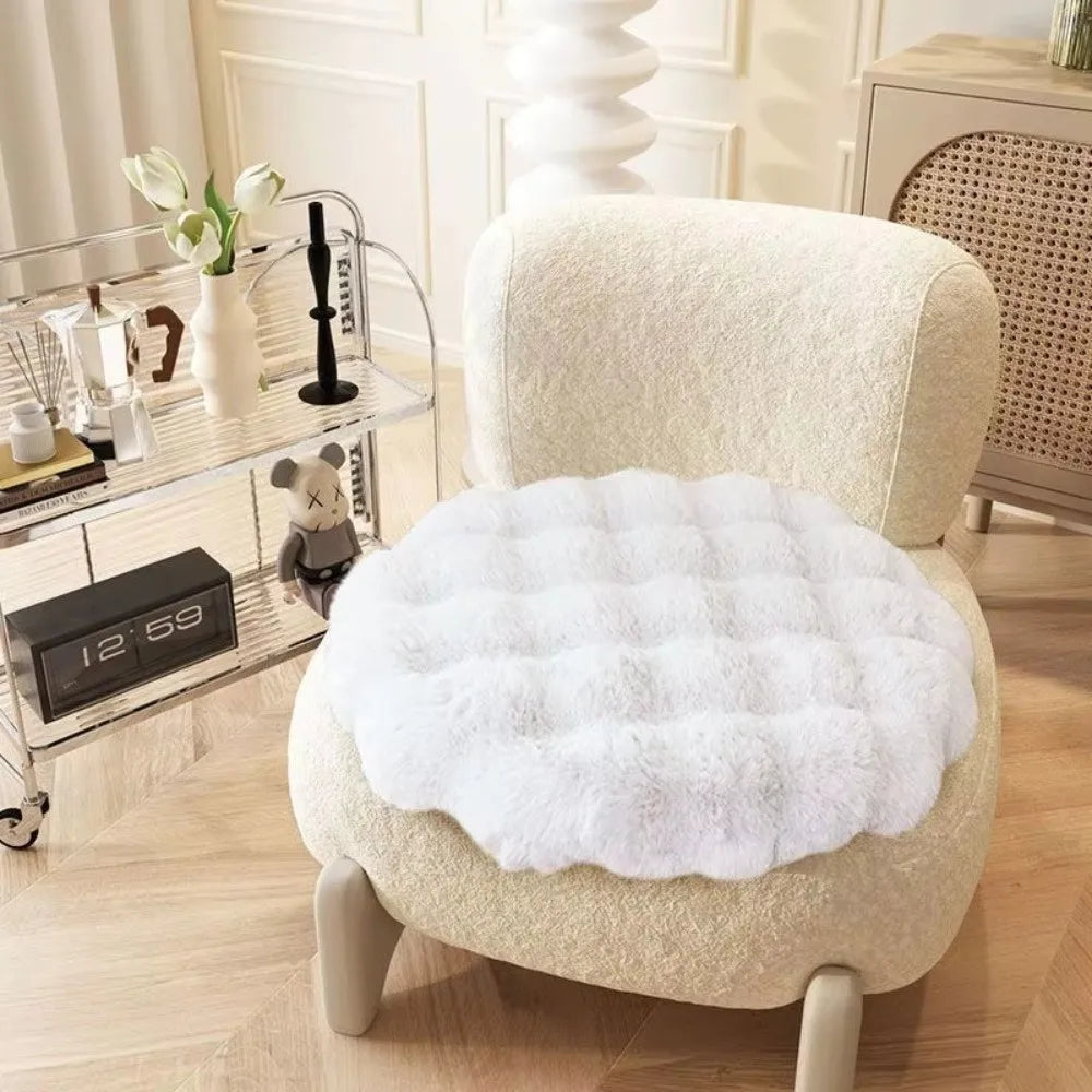 New Round Cat Mat Non-Slip Bottom Insulation Feature Round Pet Mat
