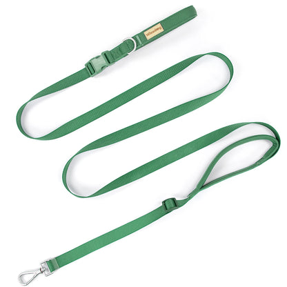 3M 5M Double Handle Hands Free Crossbody Dog Leash Adjustable