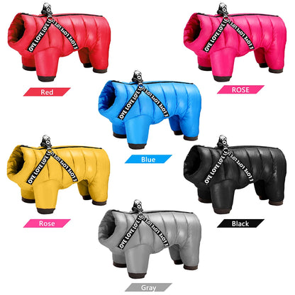 Winter Pet Dog Clothes Super Warm Dog Jacket Coat Waterproof