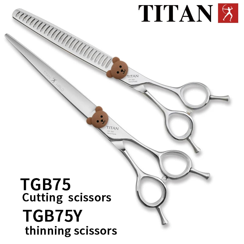 Professional Pet Grooming Shears Fishbone Teeth