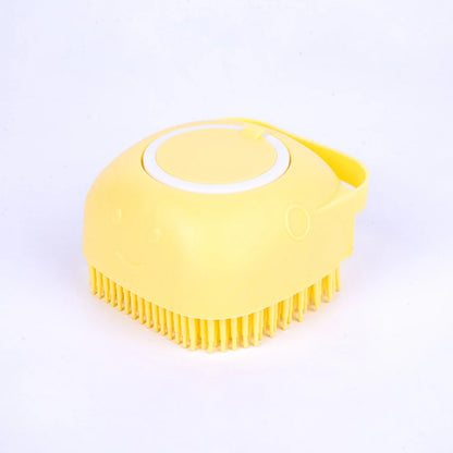 Bathroom Puppy Dog Cat Bath Massage Gloves Brush