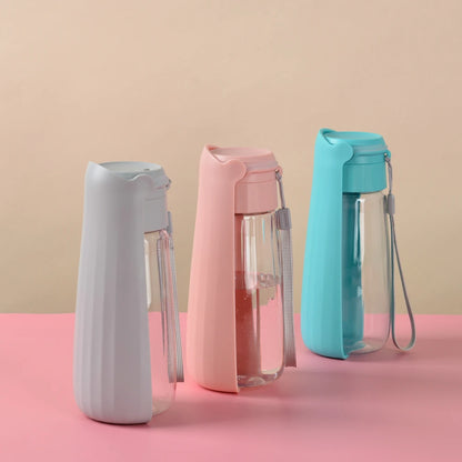 Portable Foldable Dog Water Bottle Leak Proof