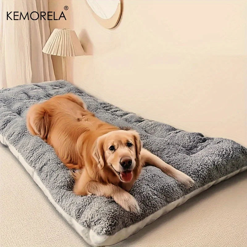 KEMORELA Extra Large Plush Dog Bed Sofa Thickened Super Soft