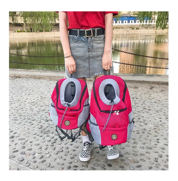 New Dog Pet Backpack Carrier Travel Bag Front Pack