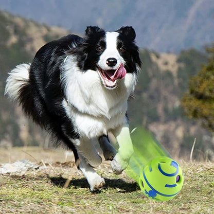 Dog Toy Wobble Wag Giggle Glow Ball Interactive Toy Fun
