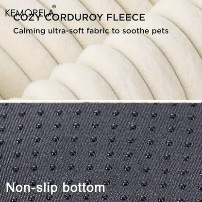 Orthopedic Plush Dog Bed - Mattress with High Resilience Support