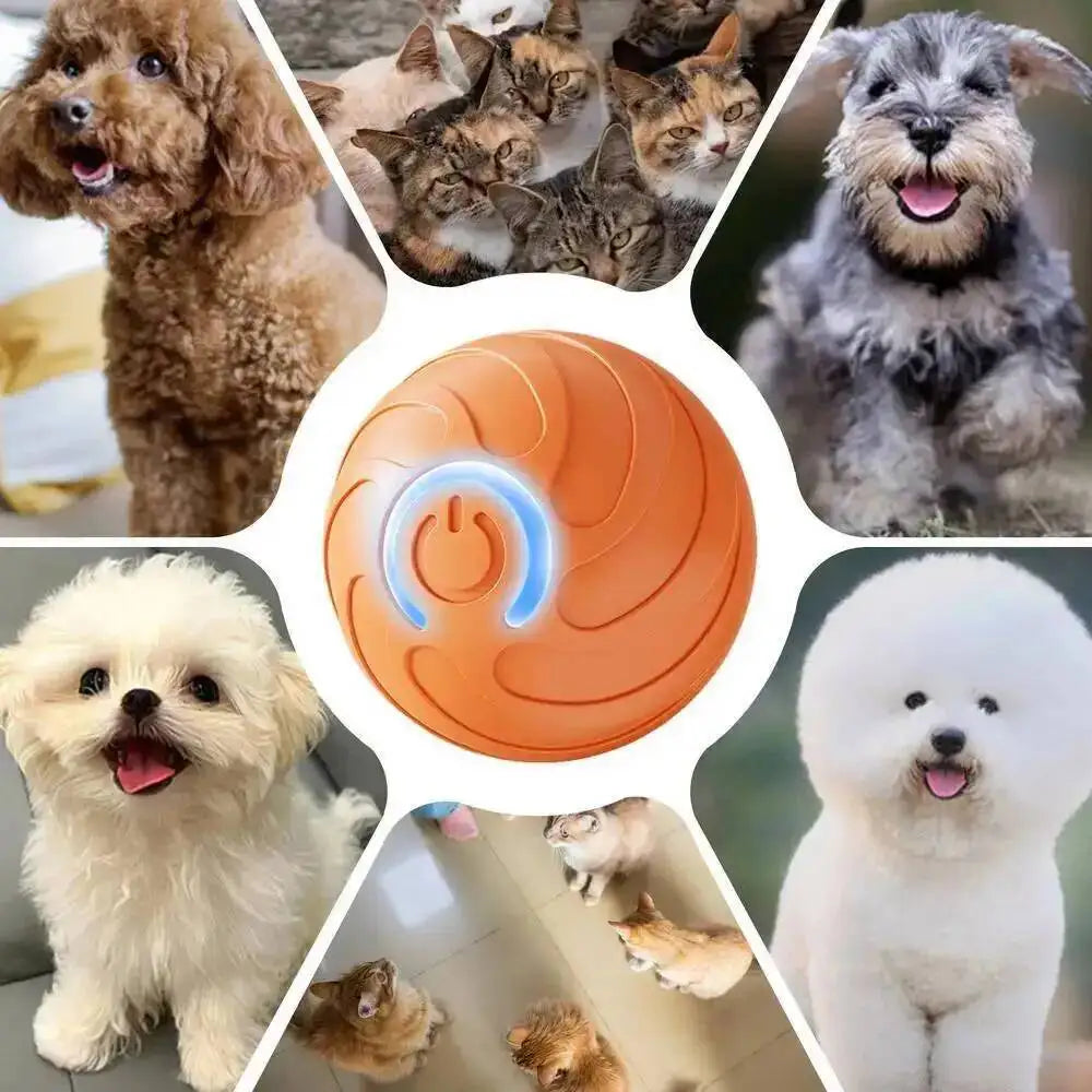 Smart Dog Toys Ball Electronic Interactive Pet Toy Moving Ball