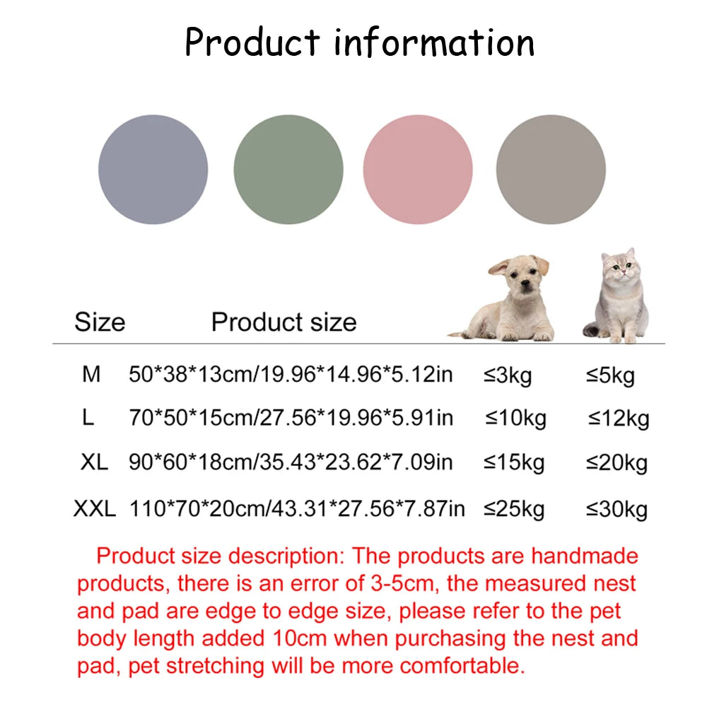 Medium Dog Sofa Sleeping Bed Large Dog Bed