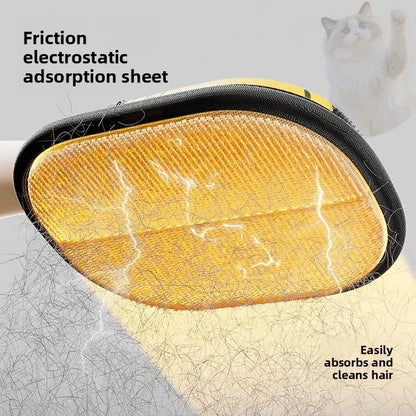 Pet Hair Removal Kit: Sticky Roller, Static Brush & Grooming Gloves