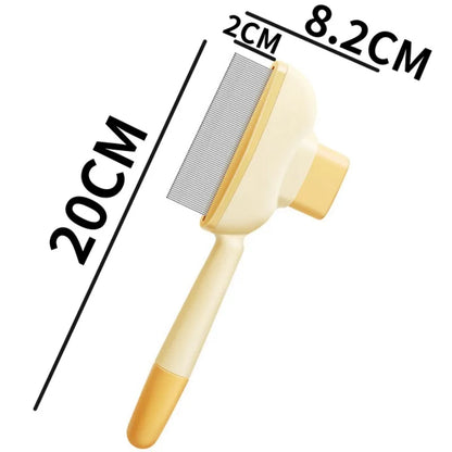 Dog Comb Pet Hair Remover One Button Dogs Brush