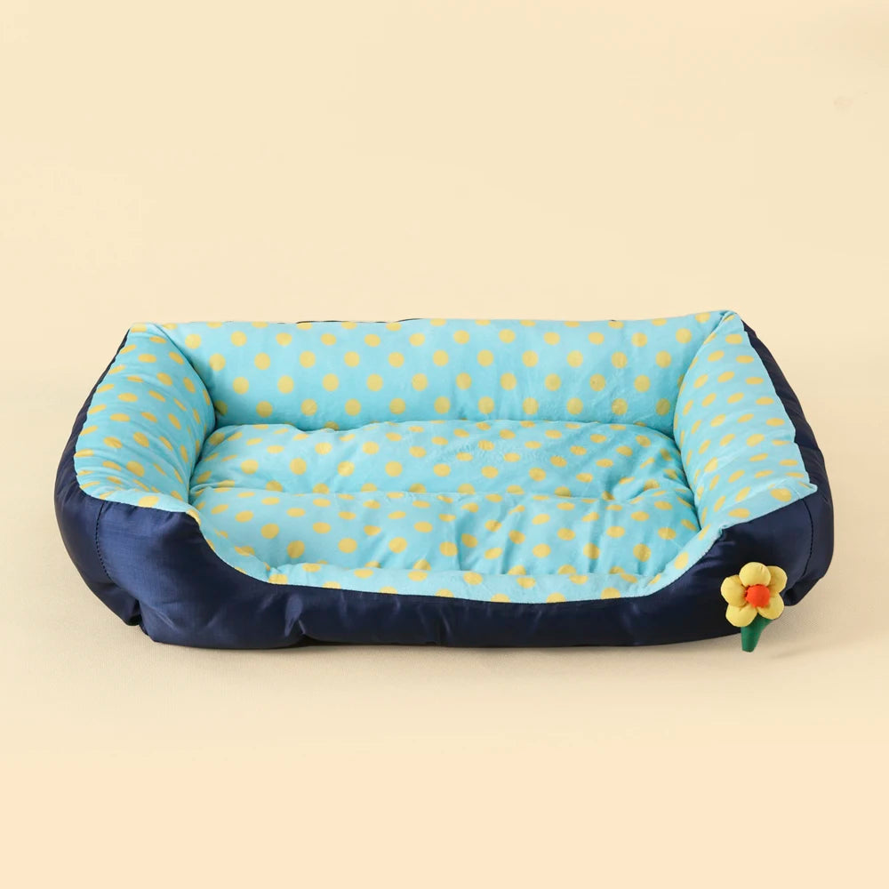 Soft Square Large Dog Sofa Elastic Dog House Cushion Winter