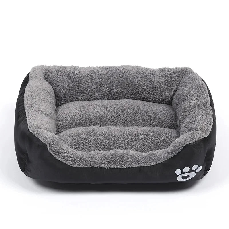 Soft Square Large Dog Sofa Elastic Dog House Cushion Winter