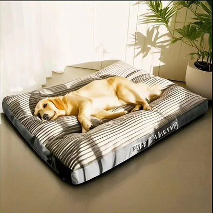 Big Dog Mat Corduroy Pad for Medium Large Dogs Oversize Pet Sleeping Bed
