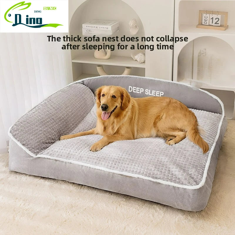 New Cat Bed Dog Pet Bed Kennel Non-Slip Winter Warm Small Dog