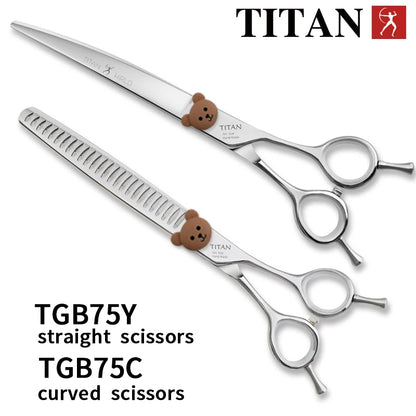 Professional Pet Grooming Shears Fishbone Teeth