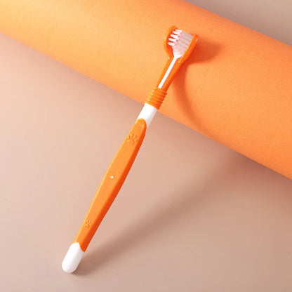 Dog Plastic Toothbrush Removing Tartar Cleaning Mouth Pet Care