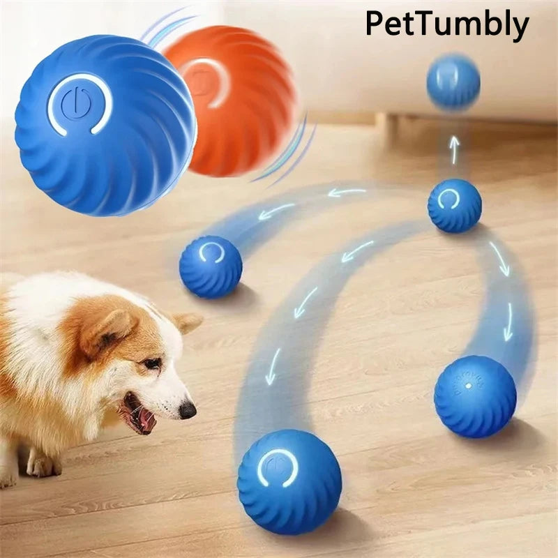 Smart Dog Toys Ball Electronic Interactive Pet Toy Moving Ball