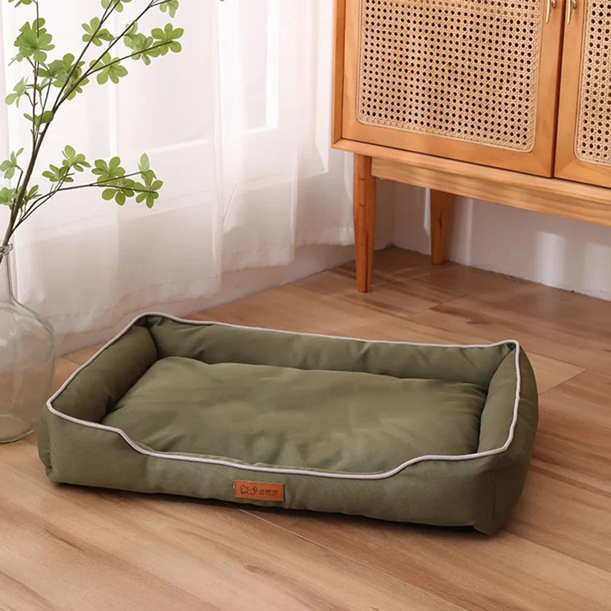 Four Season Square Dog Bed for Large Dog Mattress Bite-resistant