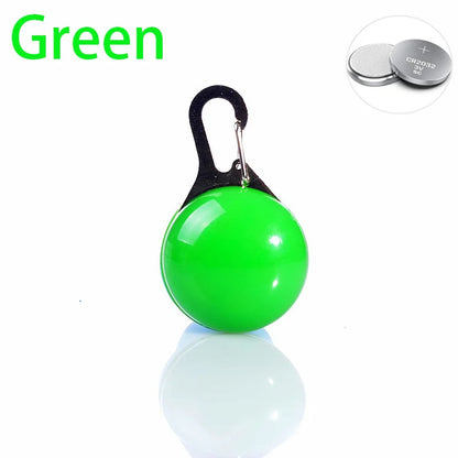 LED Pet Dog Collar USB/Battery Luminous Night Light Collar