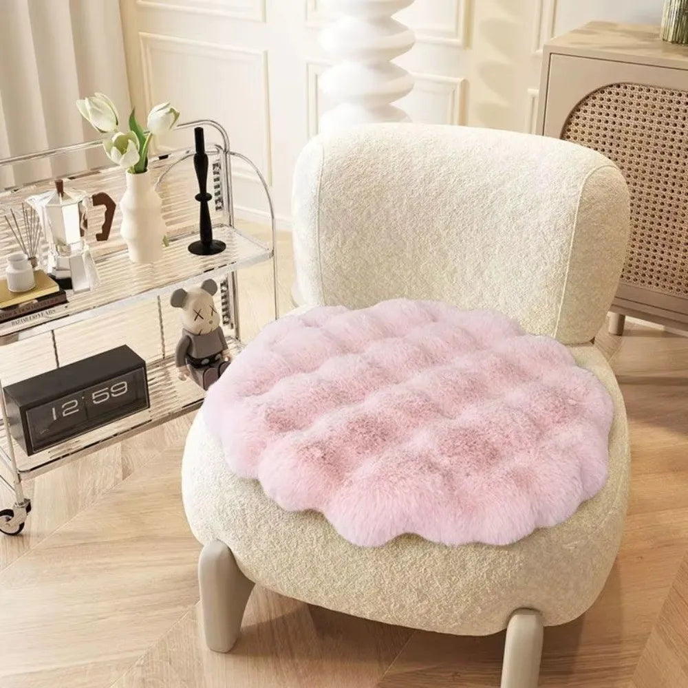 New Round Cat Mat Non-Slip Bottom Insulation Feature Round Pet Mat
