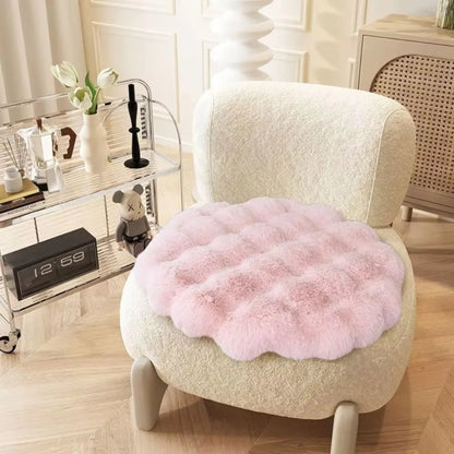 New Round Cat Mat Non-Slip Bottom Insulation Feature Round Pet Mat