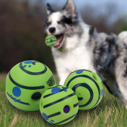 Dog Toy Wobble Wag Giggle Glow Ball Interactive Toy Fun