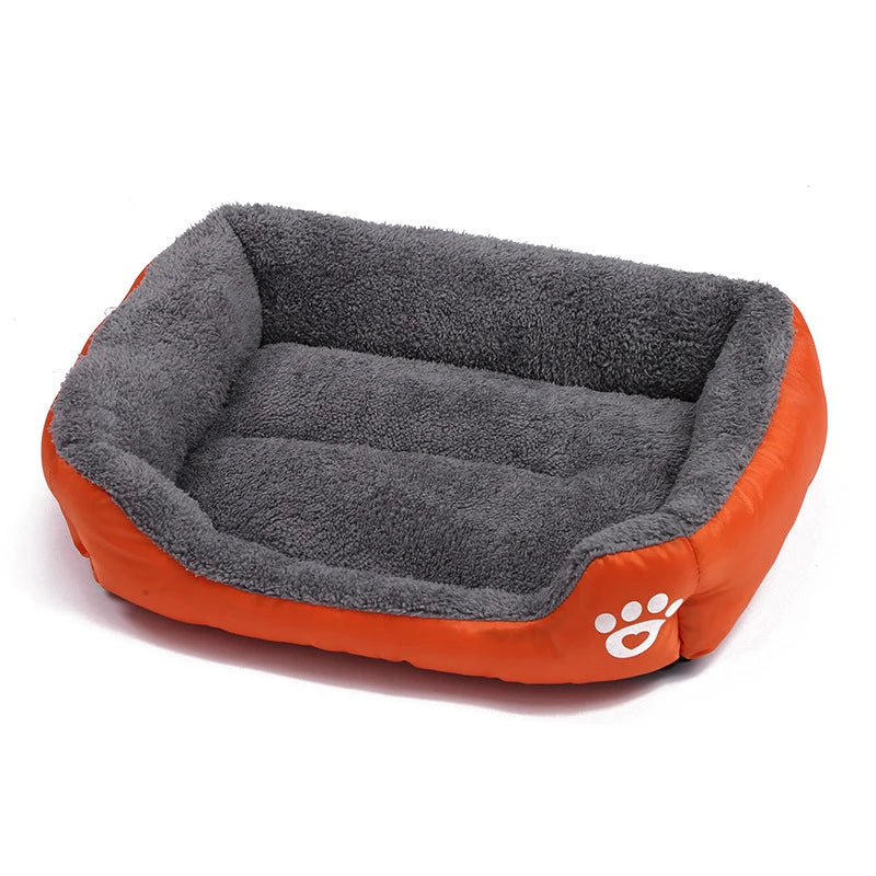 Soft Square Large Dog Sofa Elastic Dog House Cushion Winter