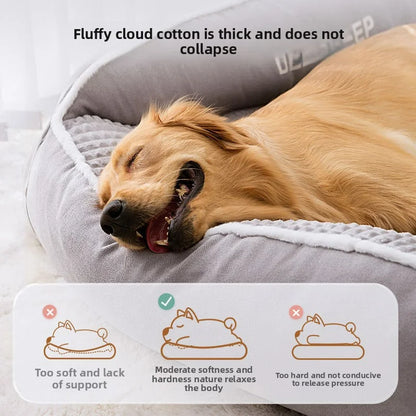 New Cat Bed Dog Pet Bed Kennel Non-Slip Winter Warm Small Dog