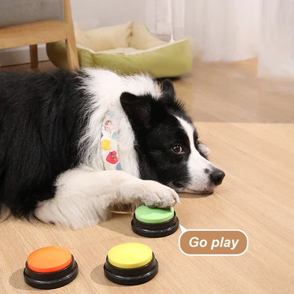 Funny Dog Recordable Pet Toys Travel Talking Starters