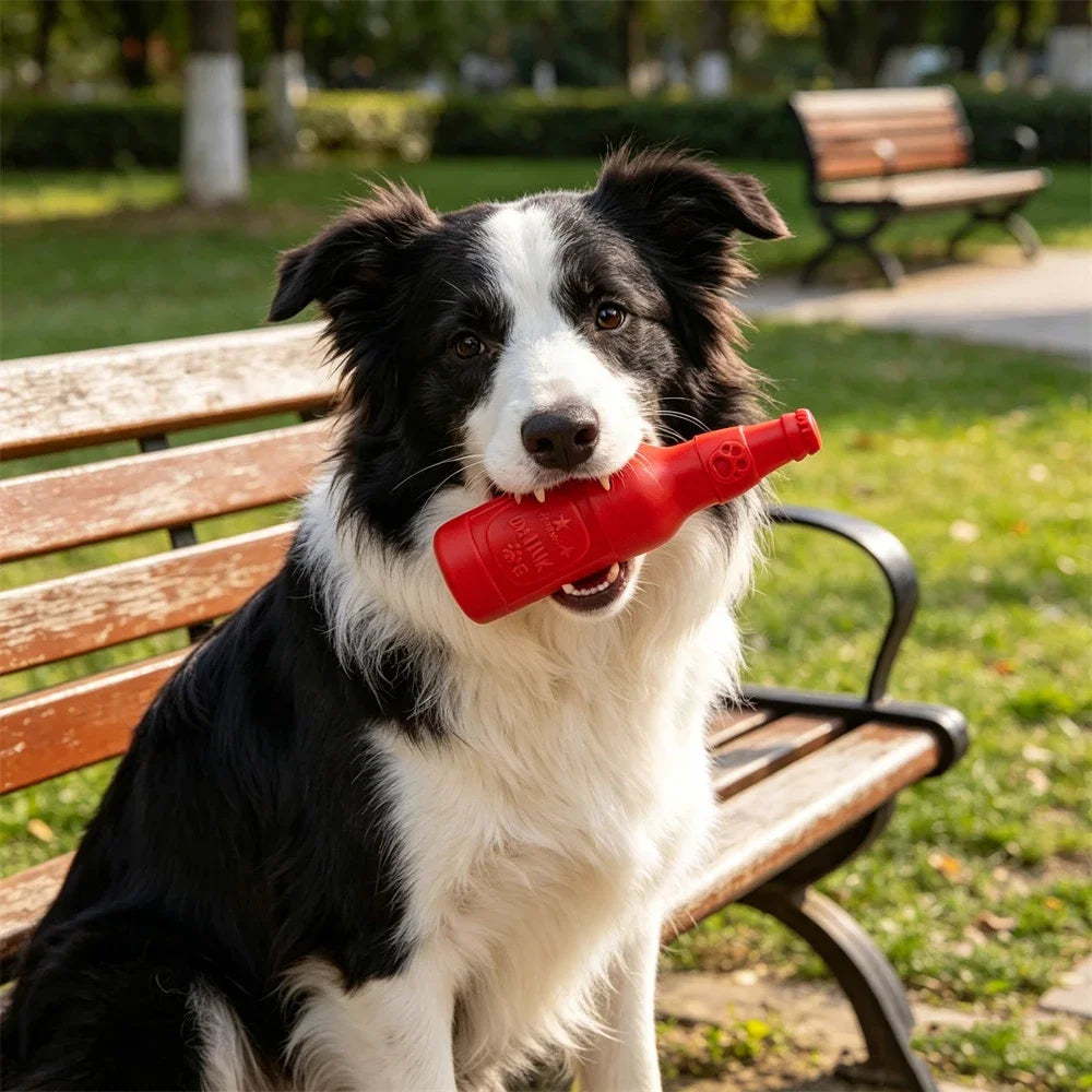 Safe Rubber Big Dog Toys for Aggressive Chewers Playing