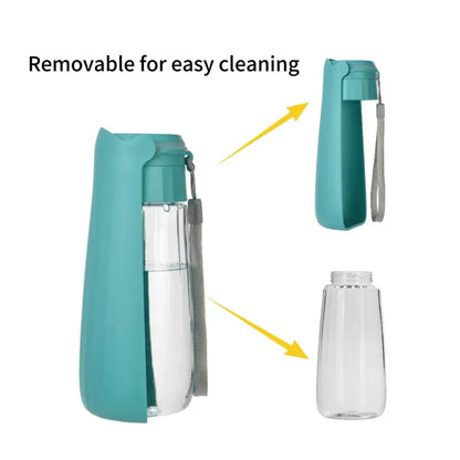 Portable Foldable Dog Water Bottle Leak Proof