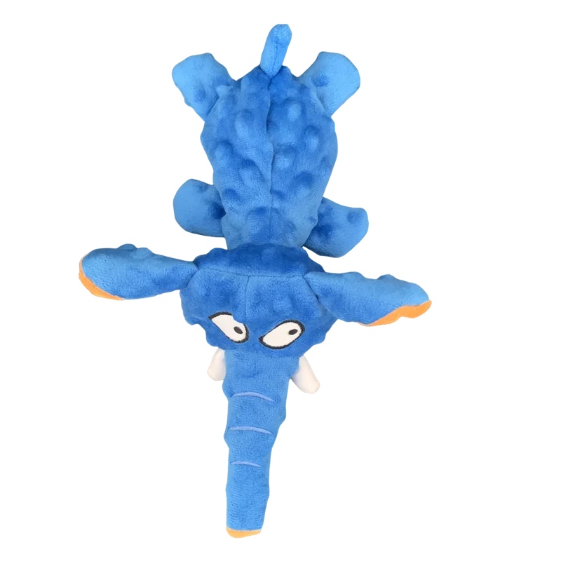 Small Plush Raw Dog Toys Squeak Elephant Shell Durable Toy