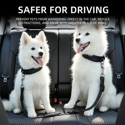 Adjustable Pet Cat Dog Car Seat Belt Pet Seat Vehicle