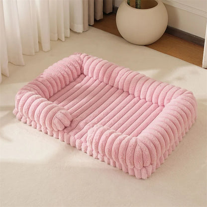 Calming Dog Bed Orthopedic Memory Foam Sofa Couch