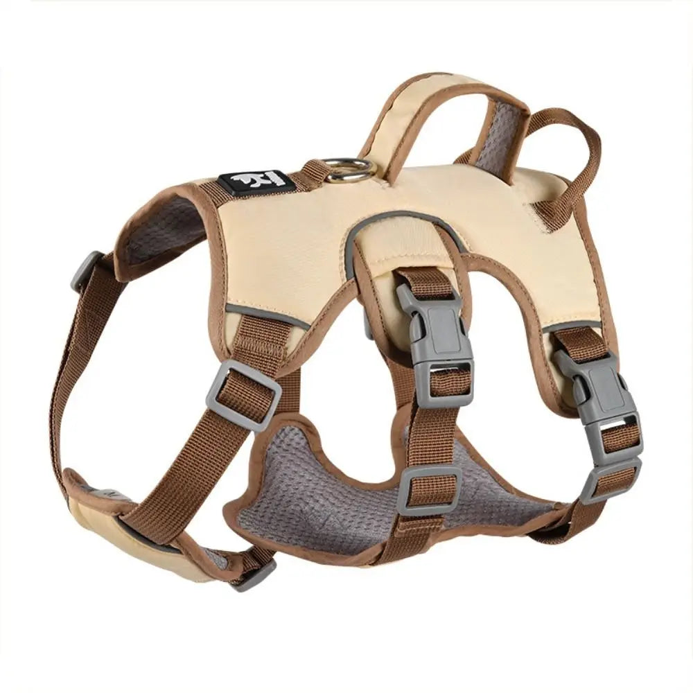 Adjustable Reflective Puppy Chest Strap Oxford Breathable Dog Harness