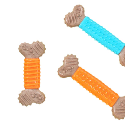 Dog Pet Toy Self-Entertainment TPR Bone-Shaped