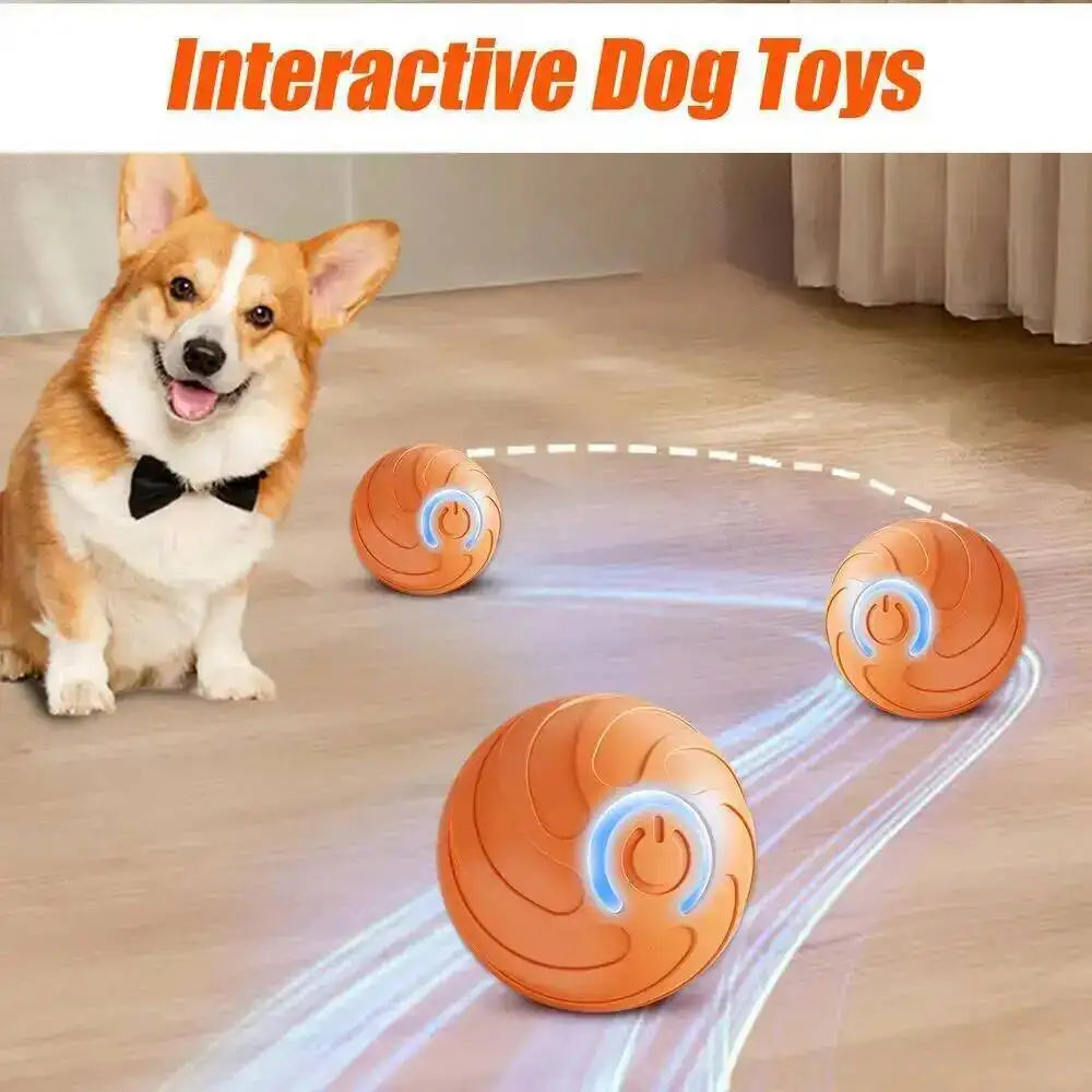 Smart Dog Toys Ball Electronic Interactive Pet Toy Moving Ball