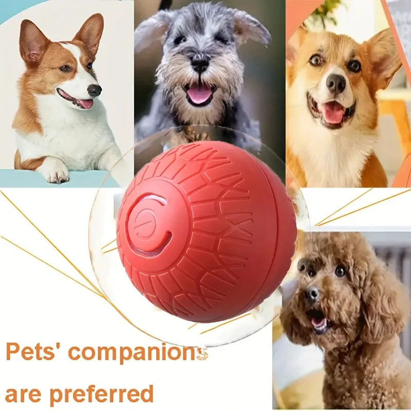 Smart Dog Toy Ball Automatic Interactive Pet Chew Toy