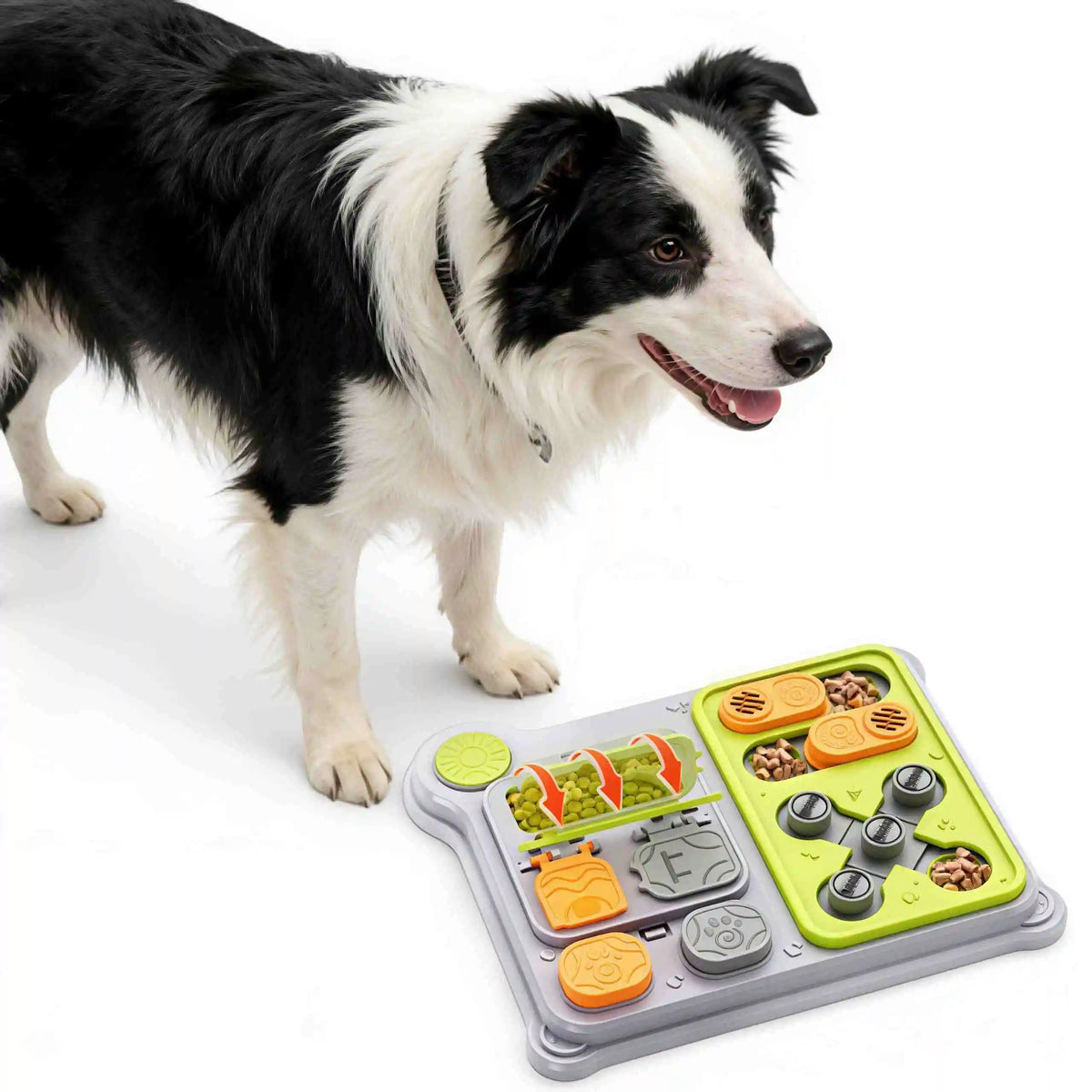 Dog Puzzle Toy & Pet Feeder  Treat Dispensing Toy